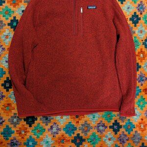 Red Patagonia Better Sweater Medium